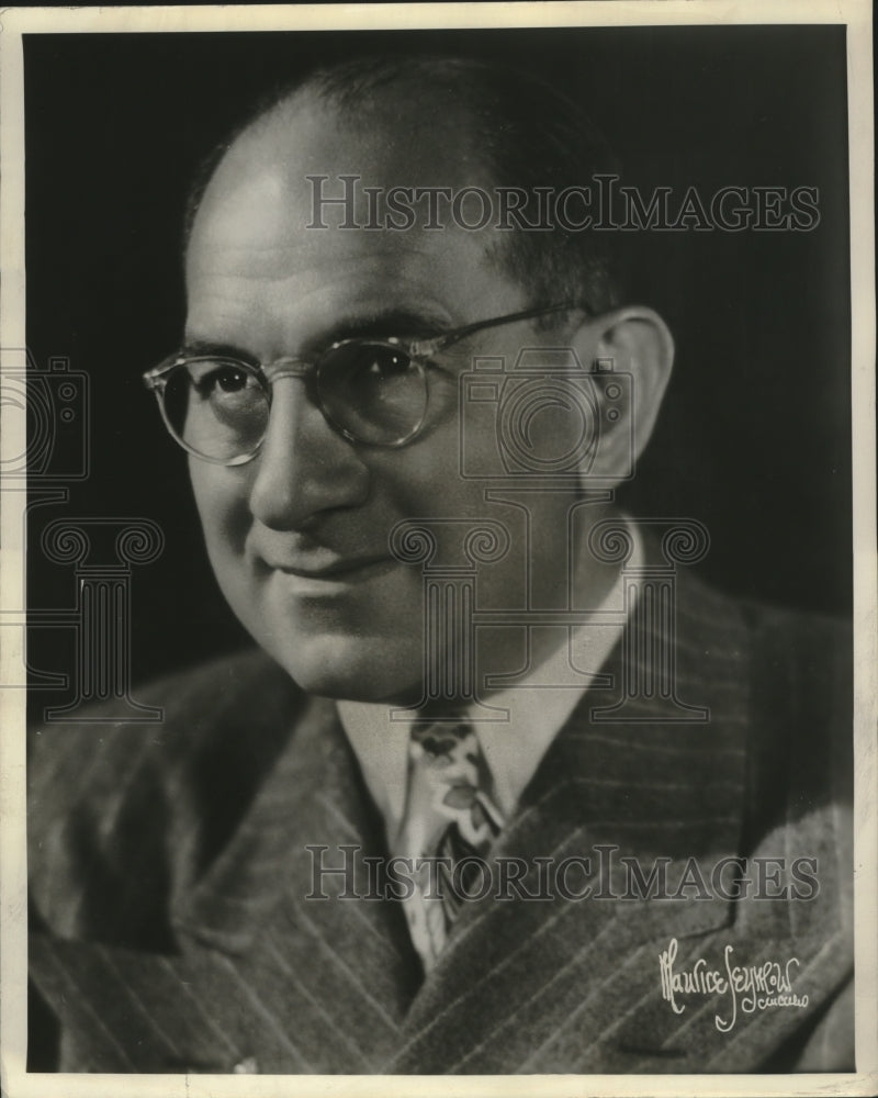 1940 Press Photo Milton Reynolds Navigator for New York Round the World Flight