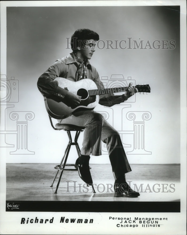 1971 Press Photo Musician Richard Newman - ney28522