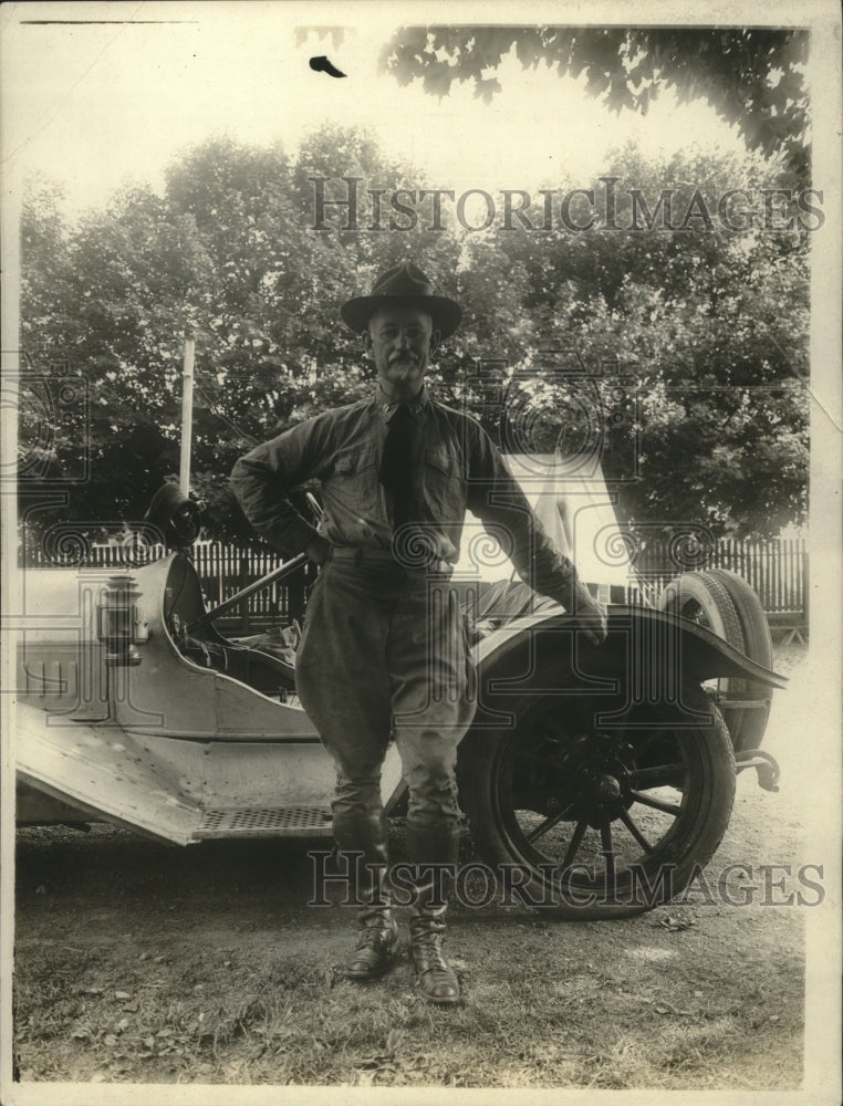 1918 Press Photo Captain Lockwood of the Ambulance Division - ney28966