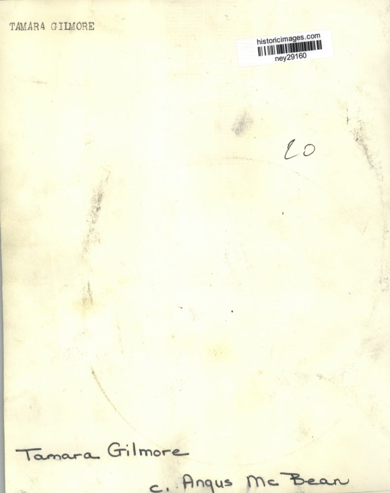 Press Photo Tamara Gilmore Portrait - ney29160