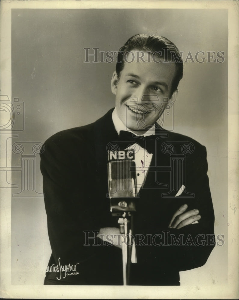 1941 Press Photo Jimmy McClain Appears on Doctor I.Q., NBC -Red - ney29688
