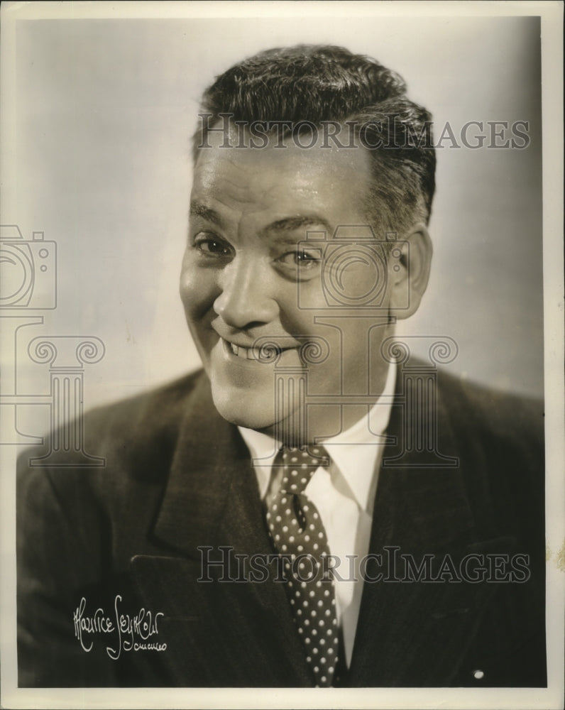 1949 Press Photo Frank Dane for Vic and Sade TV Series on NBC - ney29734