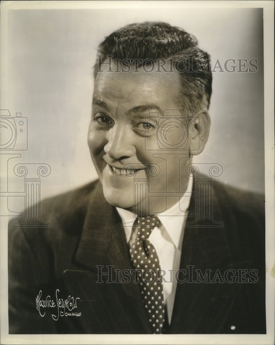 1949 Press Photo Frank Dane for Vic and Sade TV Series on NBC - ney29734