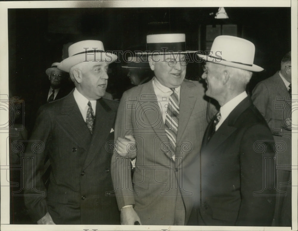 1936 Press Photo Senators at Republican National Convention in Cleveland- Historic Images