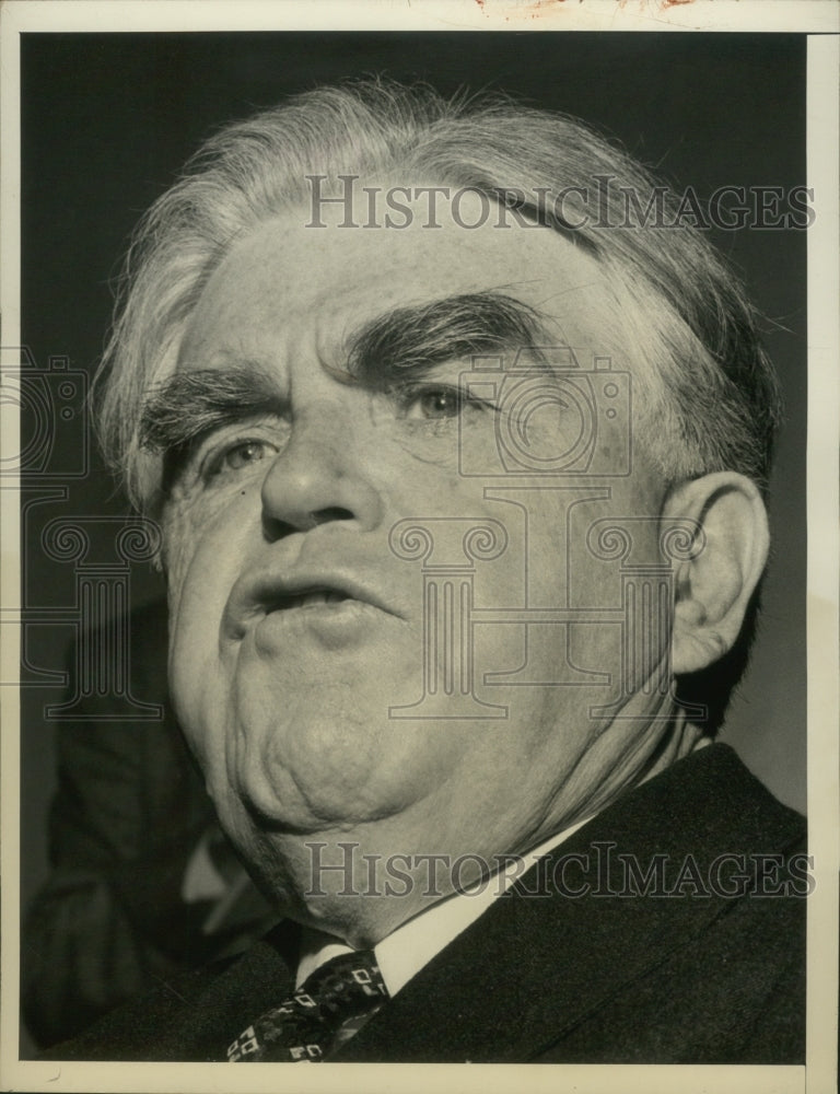 1948 Press Photo John Lewis Testifies in Coal Mine Strike Investigation- Historic Images