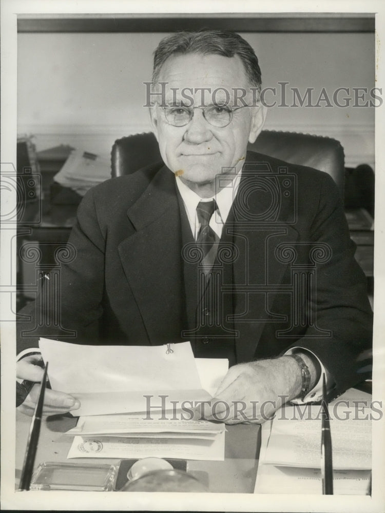 1944 Press Photo J Monroe Johnson named Director of Defense Transportation- Historic Images