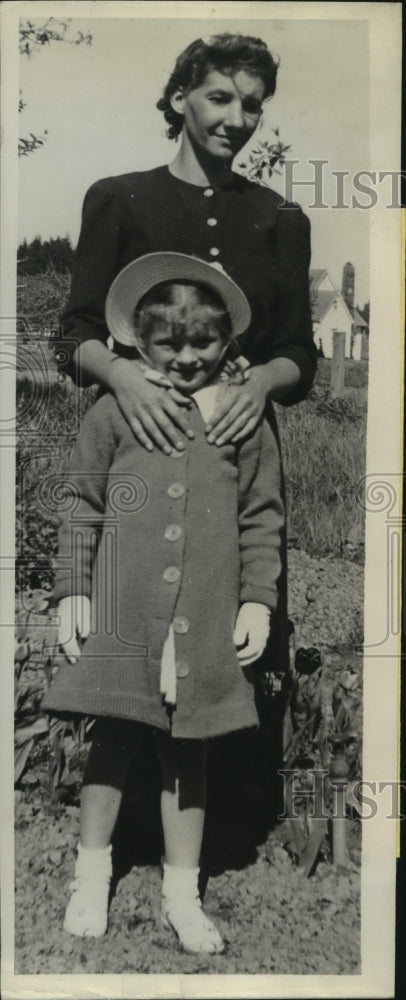 1943 Press Photo Martha Gurney, mother of newborn stolen from Albany hospital