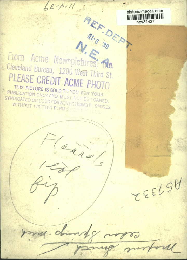 1939 Press Photo Maxine Smith of Cedar Springs, Michigan - ney31427