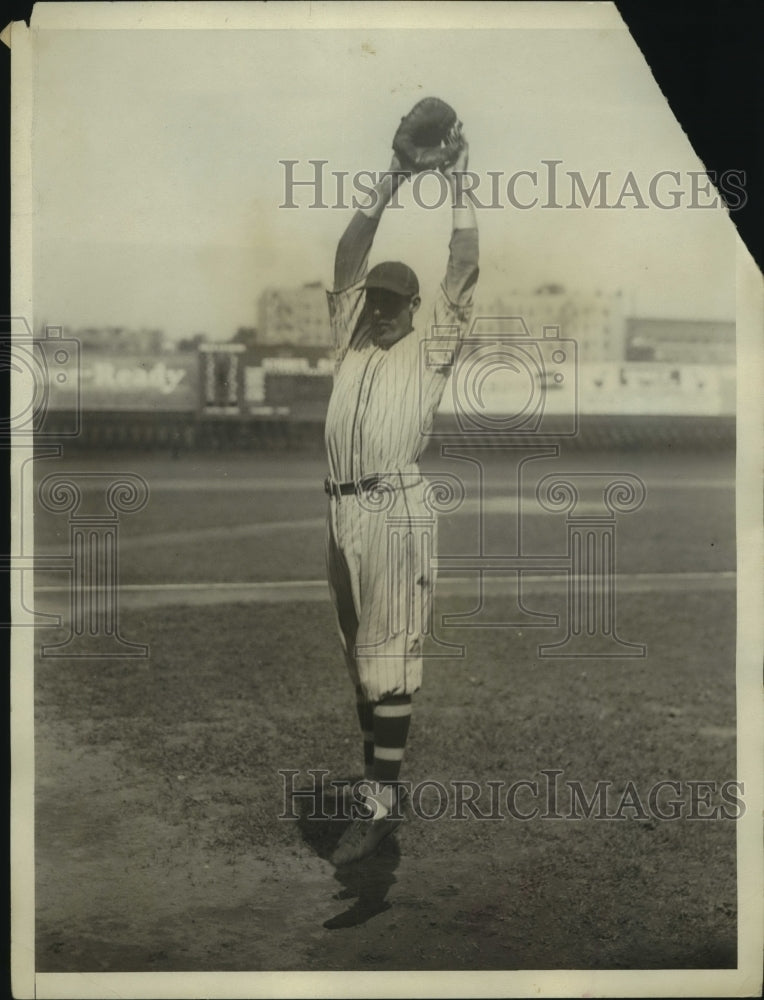 1931 Press Photo Del Bissonette First Baseman For The Brooklyn Dodgers- Historic Images