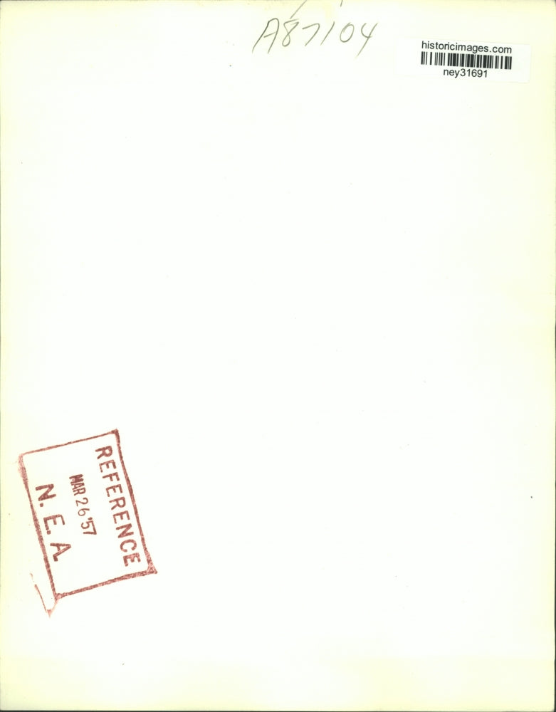 1957 Press Photo Jewish Couple Charged With Kidnapping adopted Daughter