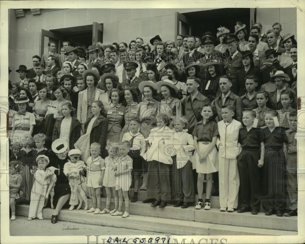 1940 Press Photo Eighty Eight Set of Twins Attend 2nd Annual Convention of Twins