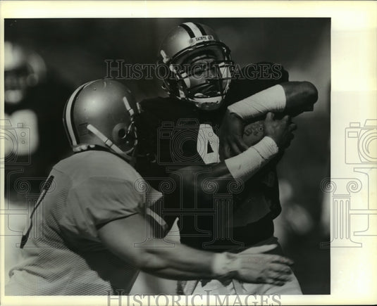 1988 Press Photo New Orleans Saints Players at Training Camp- Historic Images