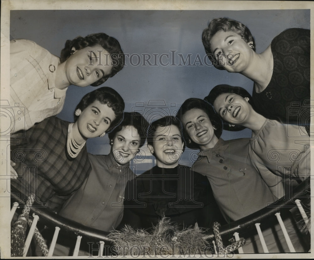 1959 Press Photo Sugar Bowl - Sugar Bowl Queen Kathleen Grenrood of Newcomb.- Historic Images