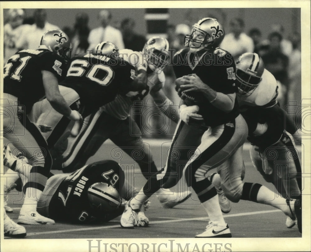  Press Photo New Orleans Saints- Saints vs 49ers- Historic Images