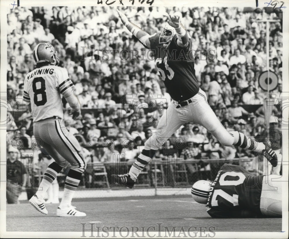 1972 Press Photo New Orleans Saints- Saints action shot. - noa03508