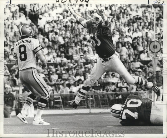 1972 Press Photo New Orleans Saints- Saints action shot. - noa03508
