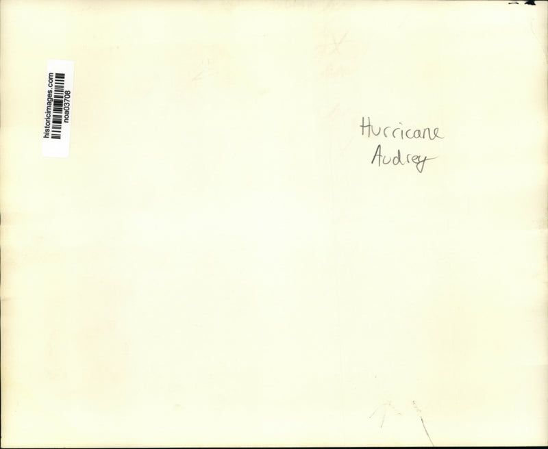 Load image into Gallery viewer, Press Photo Rebuilding Home After Hurricane Audrey Hit - noa03708
