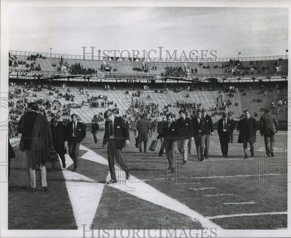 1970 Press Photo Sugar Bowl- Dignitaries on the field - noa04889- Historic Images