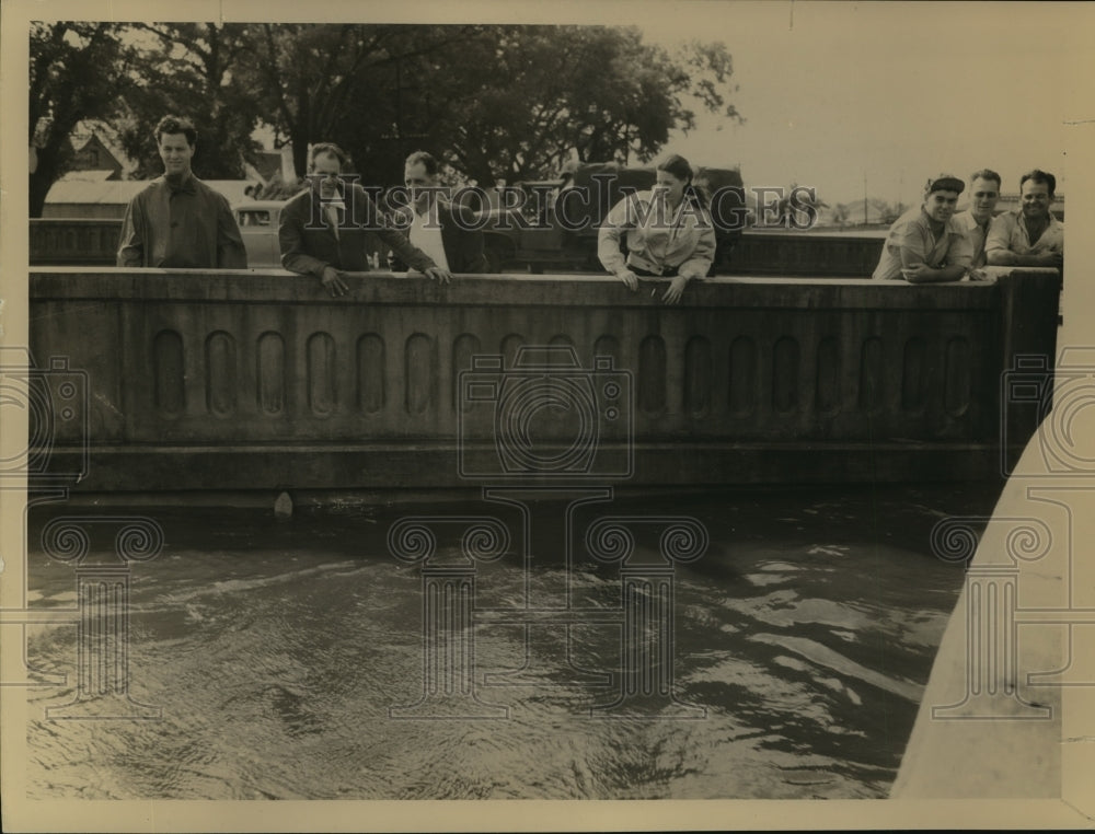 1948 Press Photo Hurricane Charlie - Flooding in New Orleans - noa05238- Historic Images