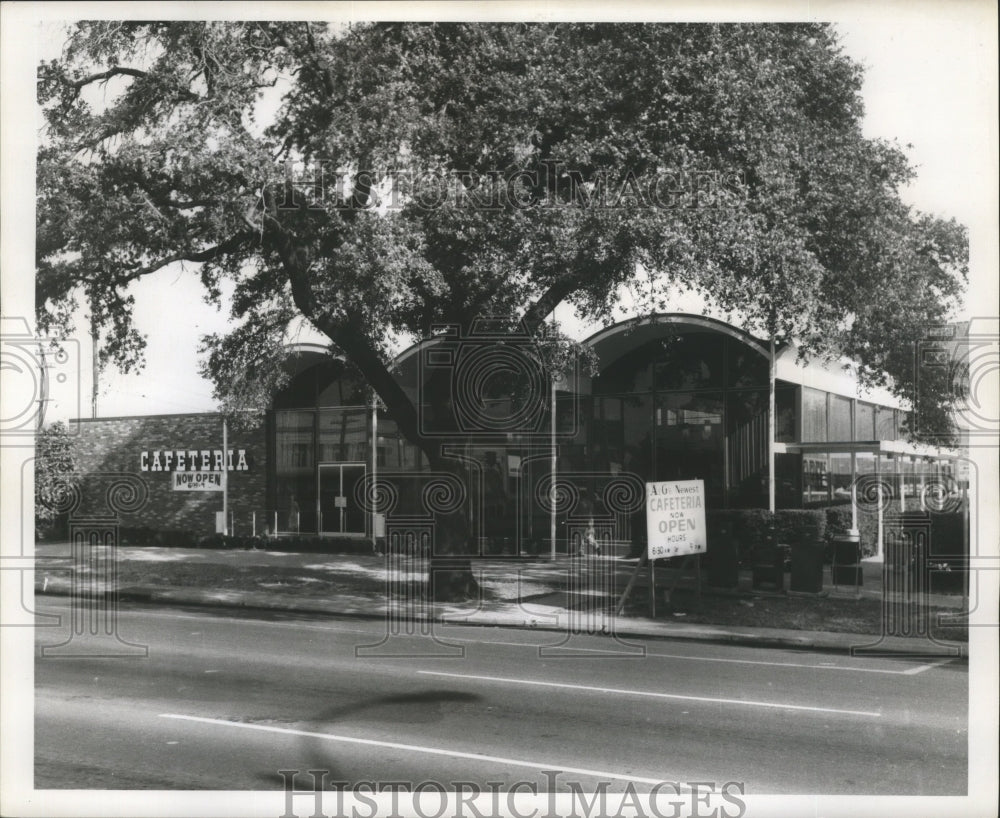 1968 Press Photo A &amp; G Cafeteria - noa05989- Historic Images