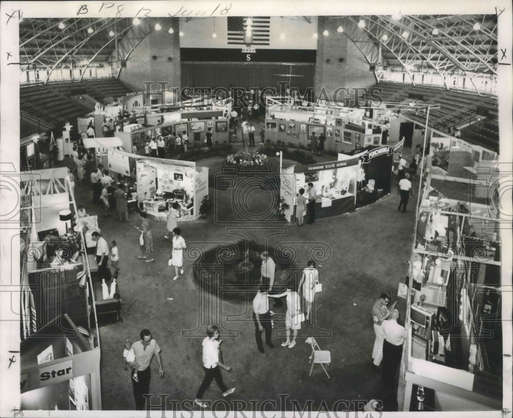 1967 Press Photo The Agri-Dustrial Futurama at Southeastern Louisiana College.