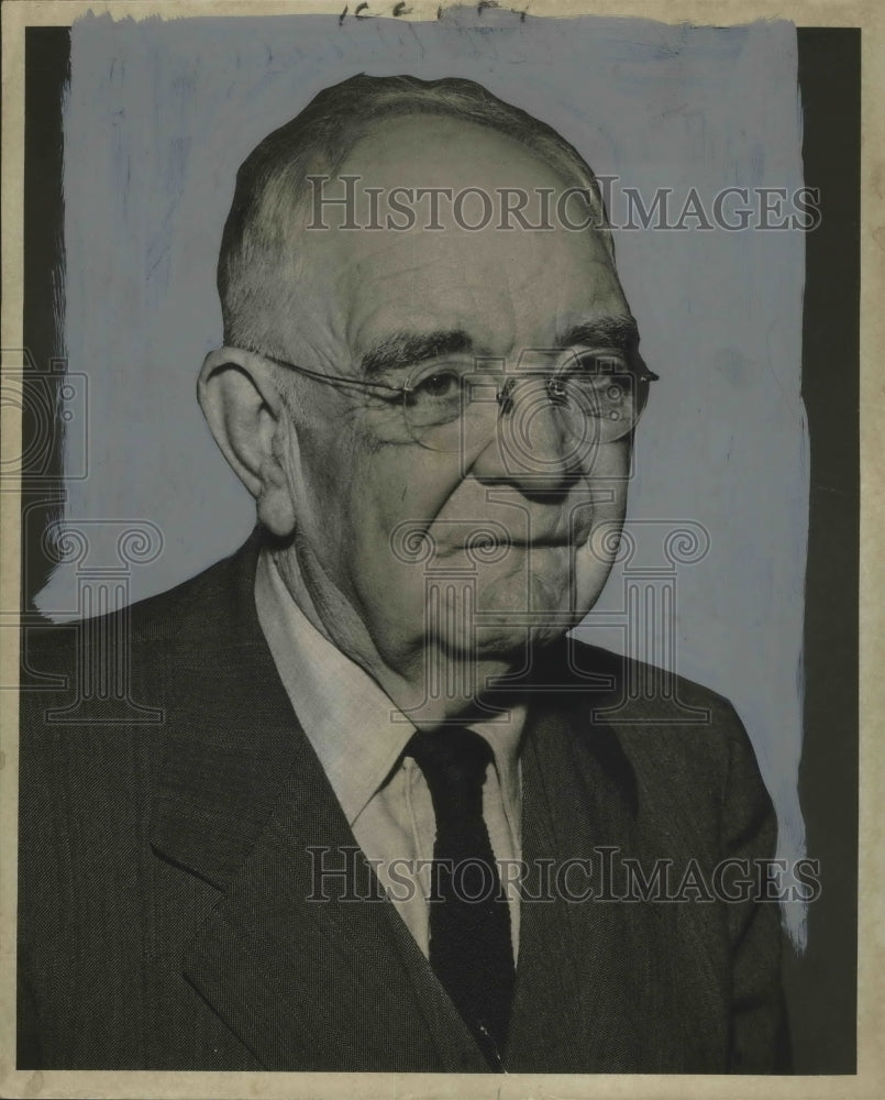 1953 Press Photo Dr. Will W. Alexander- Historic Images