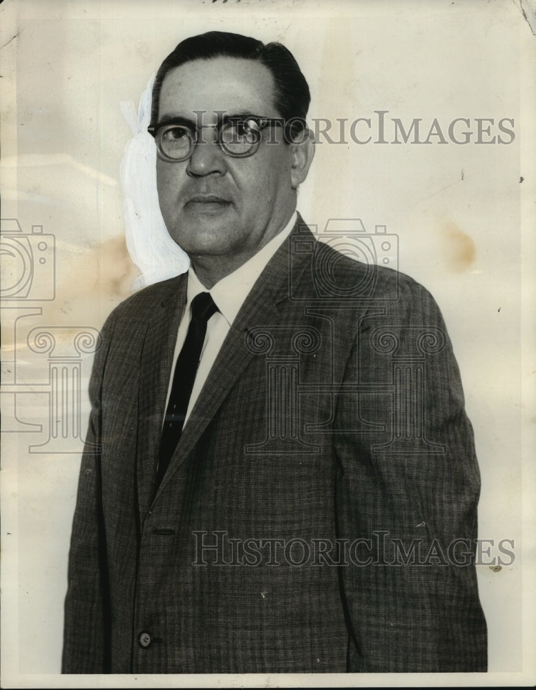 1962 Press Photo James Alexis mayoral candidate for Harahan Democrats- Historic Images