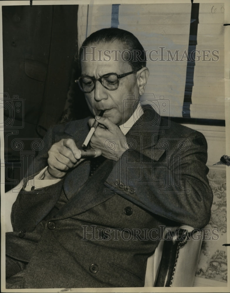 1948 Press Photo Hon. M. Asaf Ali, India&#39;s first ambassador to the Us.- Historic Images