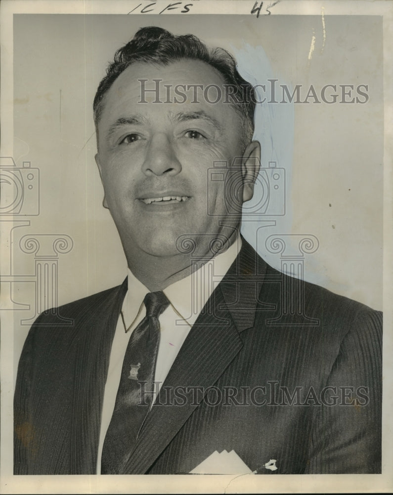 1965 Press Photo Percy J. Alleman elected President of Louisiana Pharmaceutical- Historic Images