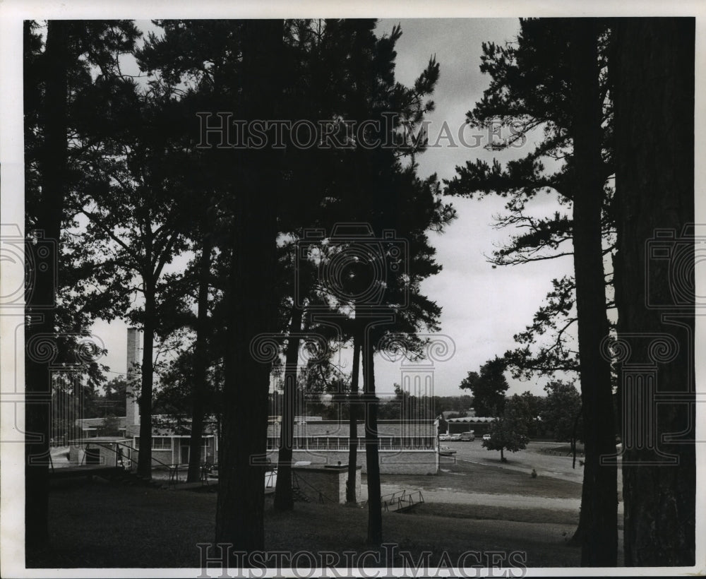 1967 Press Photo View of a resort and spa at Alexandria, Louisiana.- Historic Images