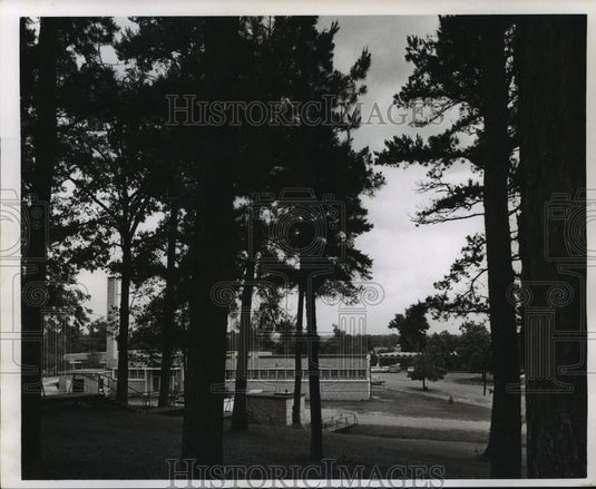 1967 Press Photo View of a resort and spa at Alexandria, Louisiana.- Historic Images