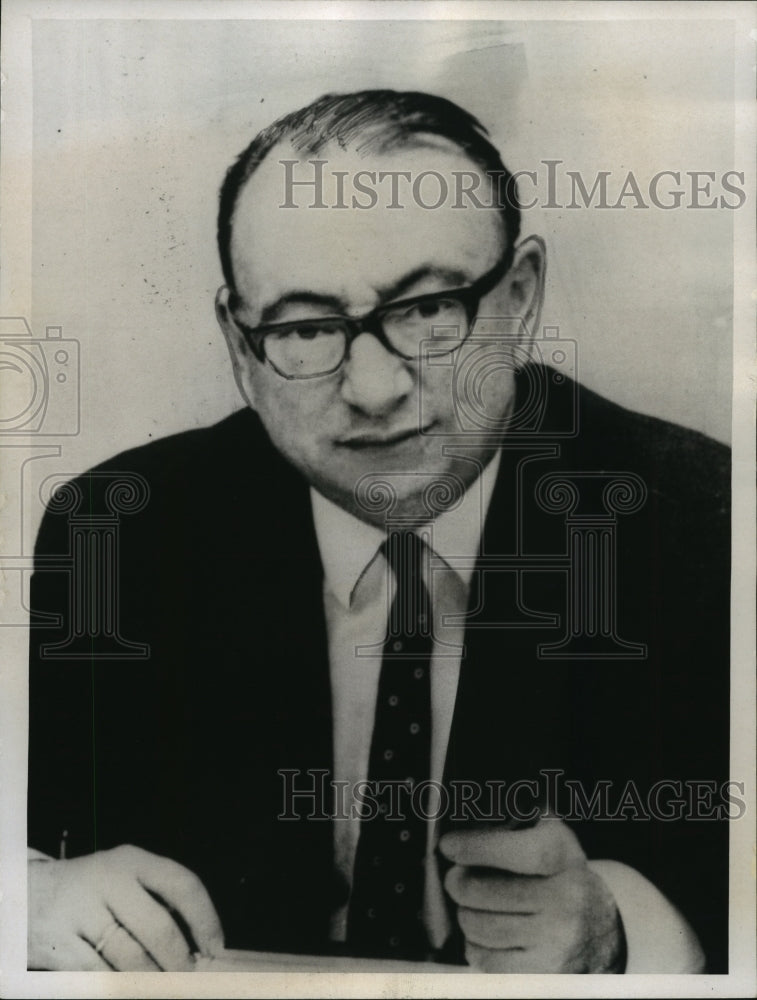 1966 Press Photo Heinrich Albertz, Nominated as Mayor of West Berlin - noa14150
