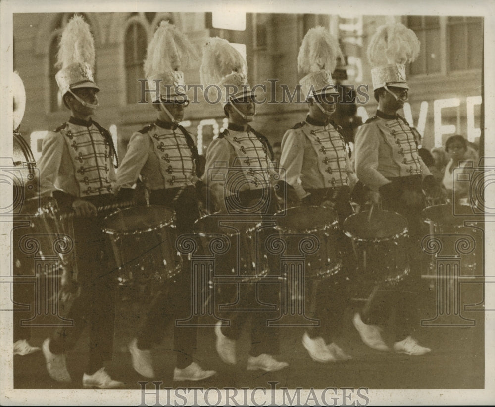 1968 Press Photo American Legion National Convention New Orleans Parade Drummers- Historic Images