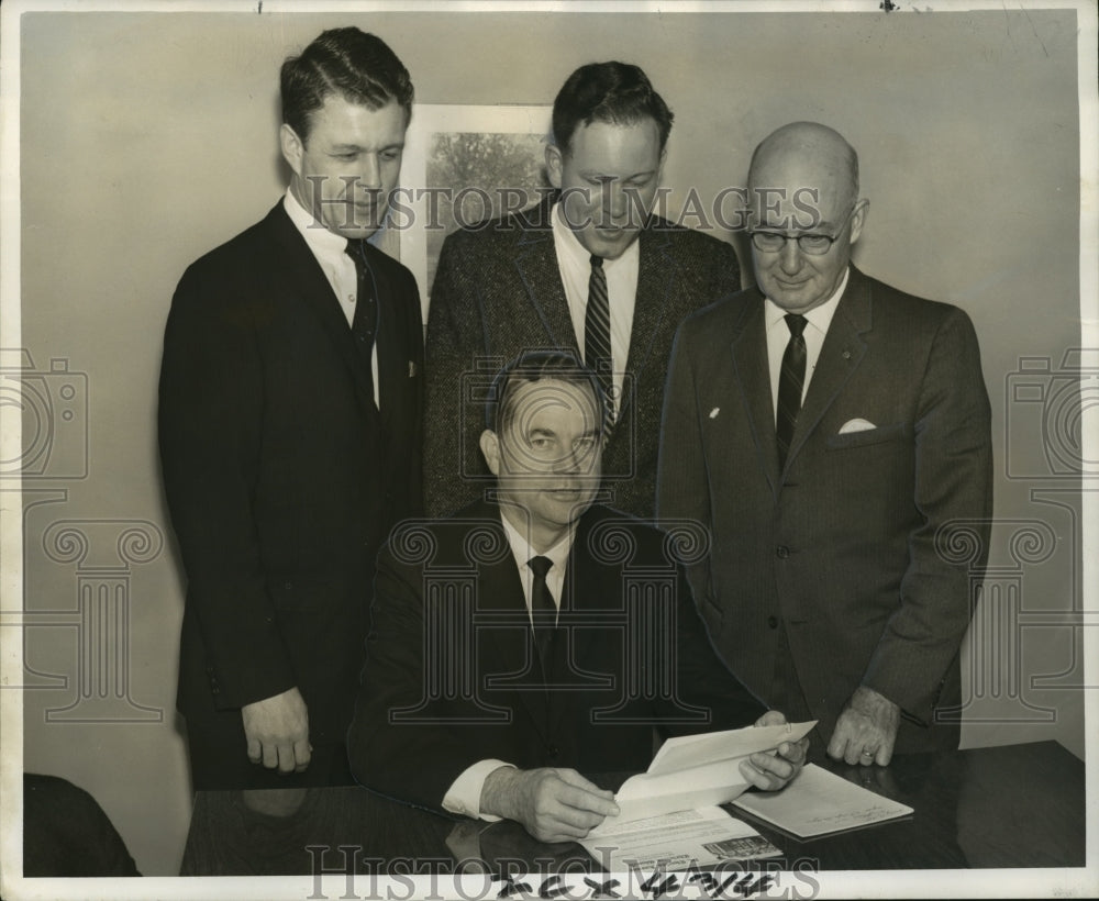 1967 Press Photo New Officers of New Orleans Ministerial Union - noa14955- Historic Images