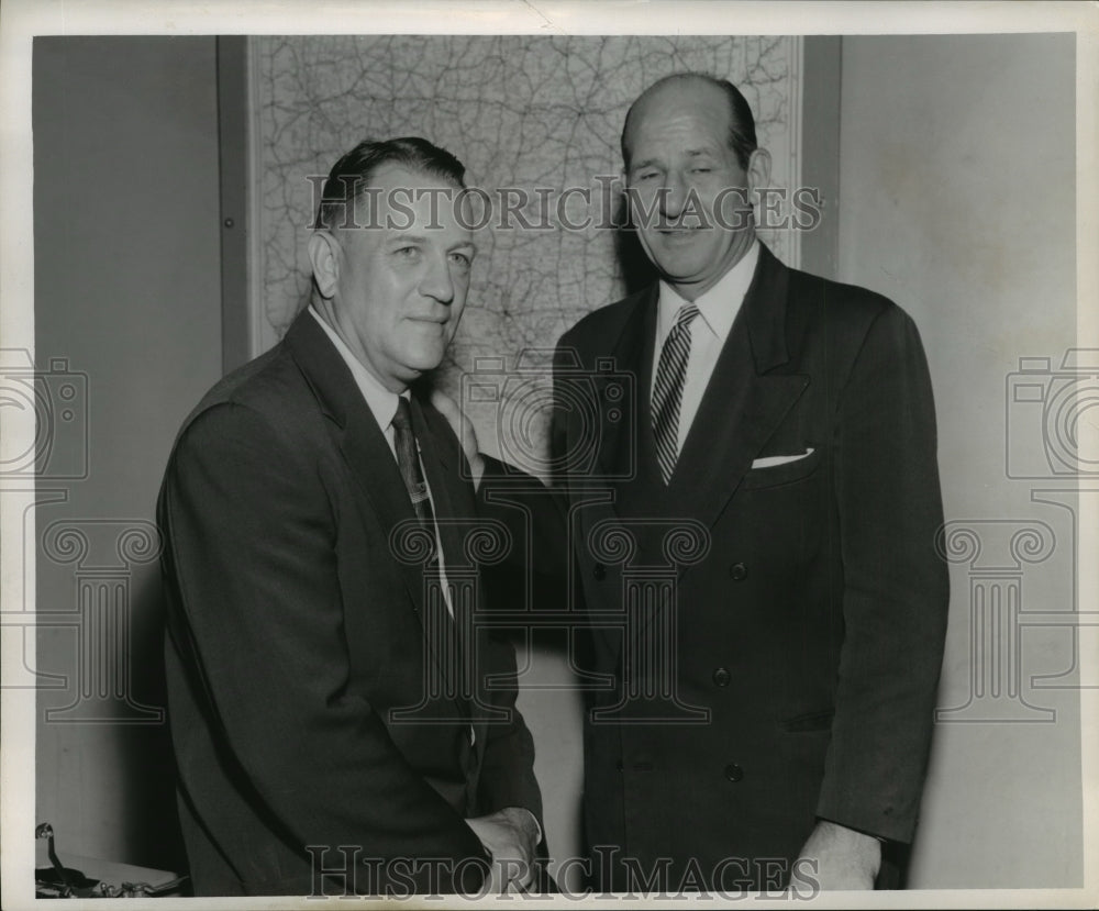  Press Photo Bill Banker & Jerry Dalrymple- Historic Images