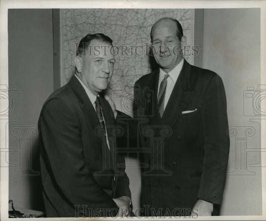  Press Photo Bill Banker & Jerry Dalrymple- Historic Images