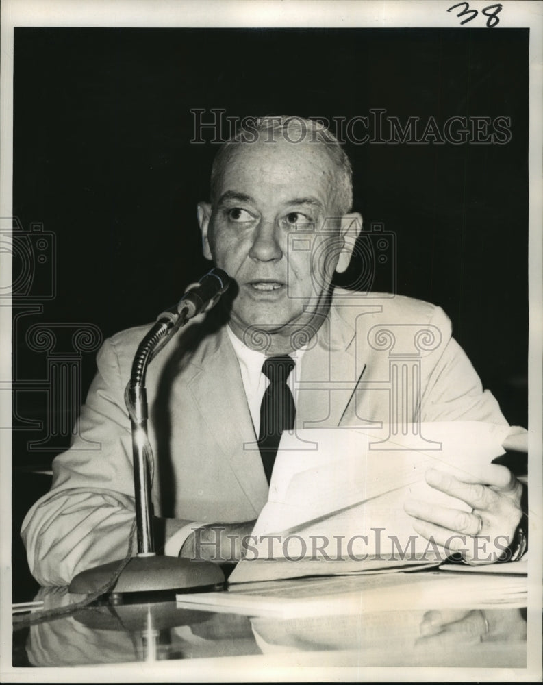 1966 Press Photo Dudley Andry Chairman of the Metropolitan New Orleans Safety- Historic Images