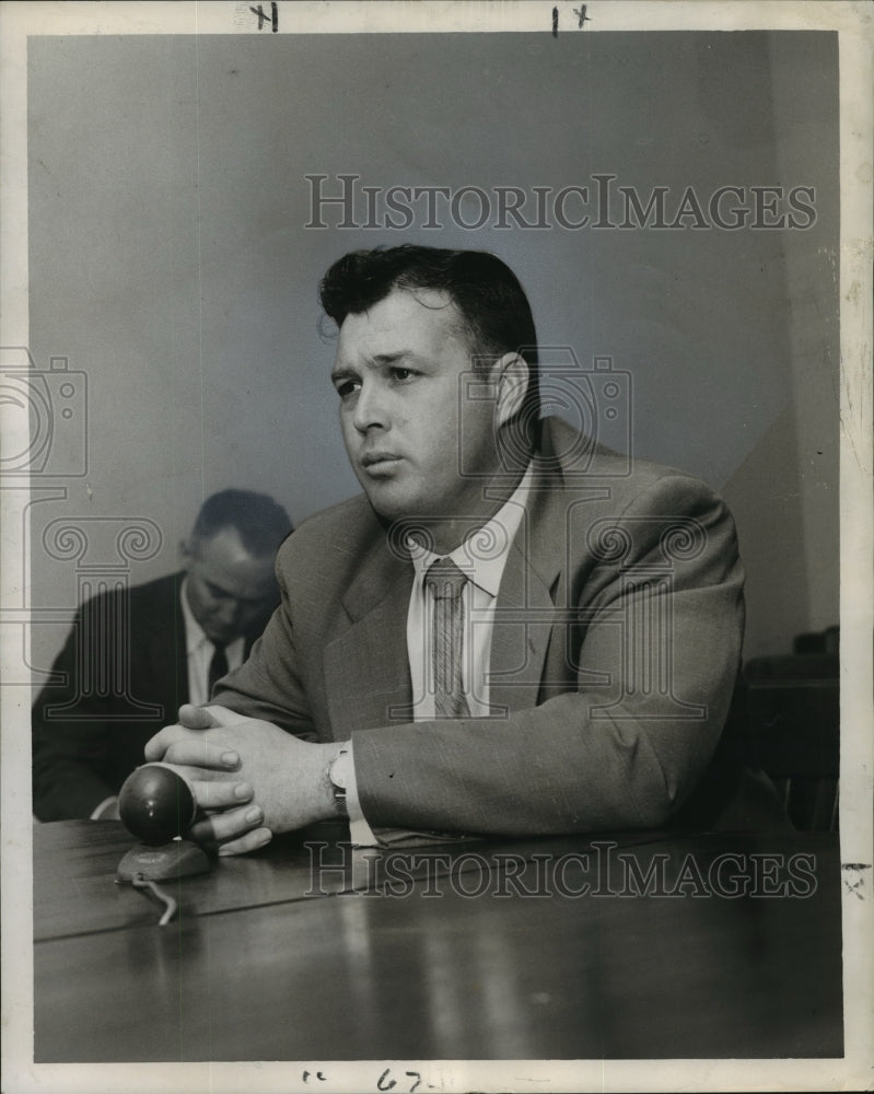 1959 Press Photo Trooper Warren Allen - noa15660- Historic Images