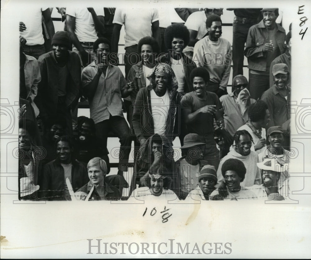 1975 Press Photo Angola State Penitentiary - Attendees at Angola Rodeo- Historic Images