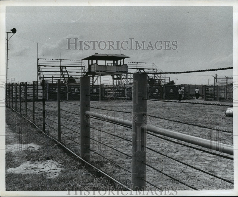 Load image into Gallery viewer, 1970 Press Photo Angola Prison Rodeo Grounds - noa16250
