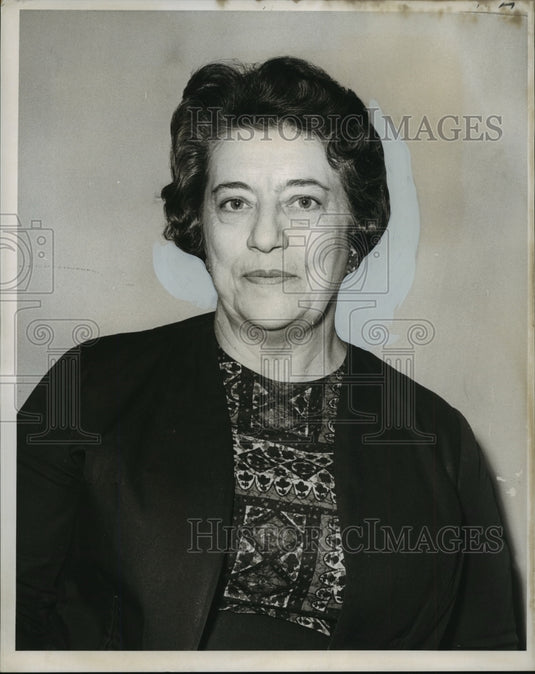 1966 Press Photo Euna Andrews, Teacher of Exceptional Students Destrehan Jr High- Historic Images