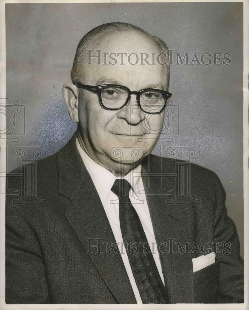 1958 Press Photo Harry Antin, Retail Advertising Manager- Historic Images