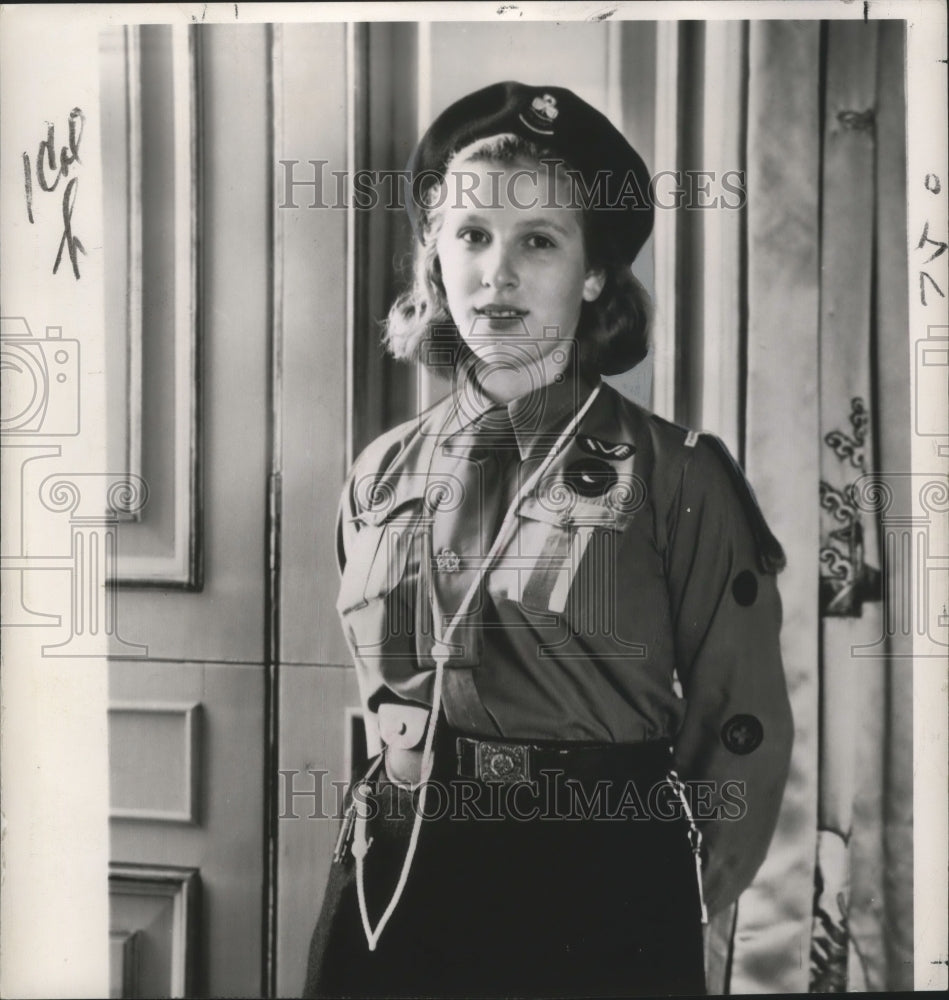 1963 Press Photo Royal Family - Princess Anne in Formal Uniform - noa18156- Historic Images