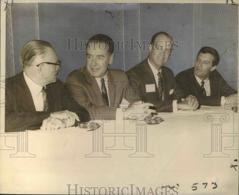 1967 Press Photo 1st General Session Interstate Oil Compact Commission Speakers- Historic Images