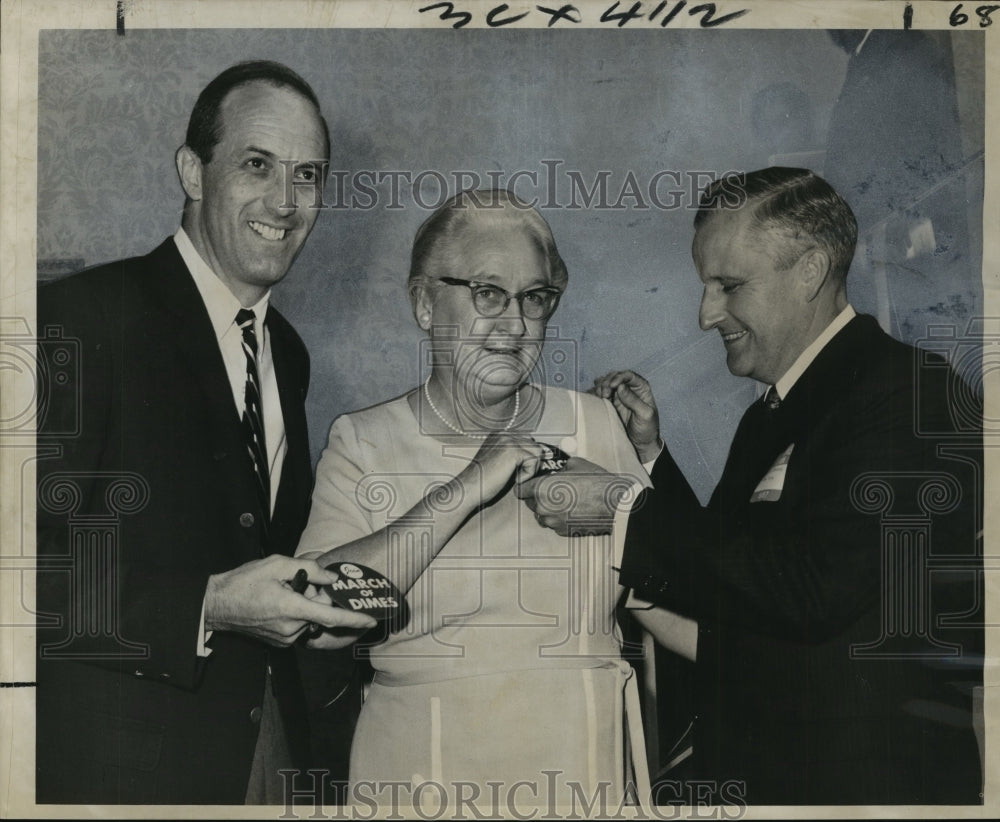 1966 Press Photo National Foundation of March of Dimes - Officials - noa19447- Historic Images