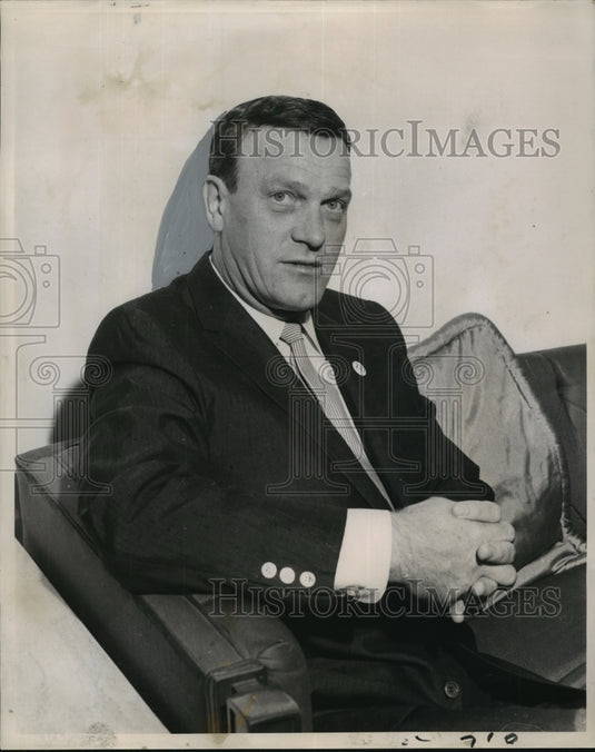 1964 Press Photo Eddy Arnold, Singer, "The Tennessee Plowboy"- Historic Images