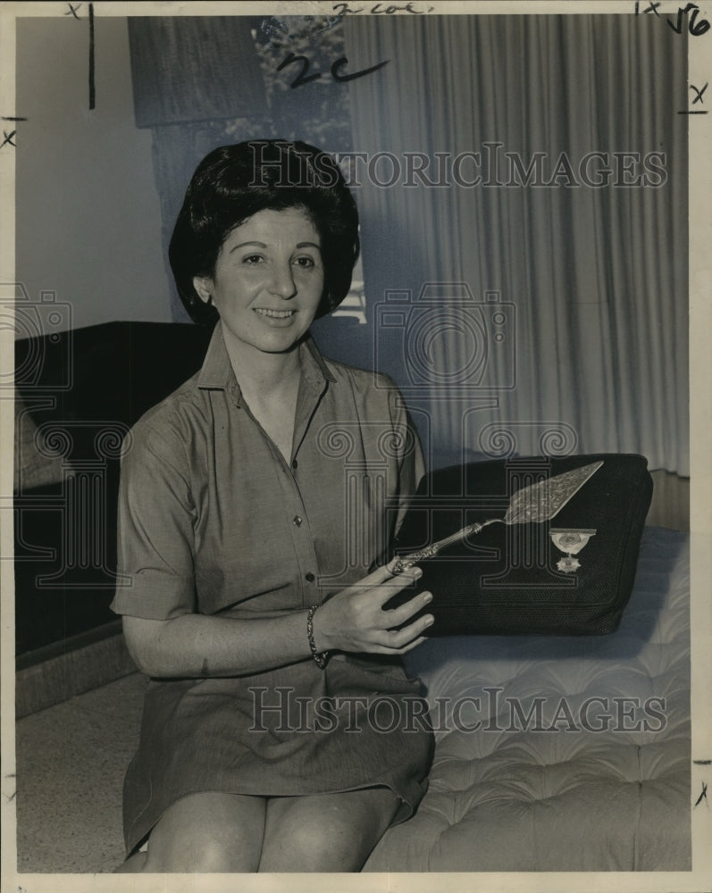 1964 Press Photo New Orleans Hadassah Chapter - Mrs. Bernard Aronson, President- Historic Images