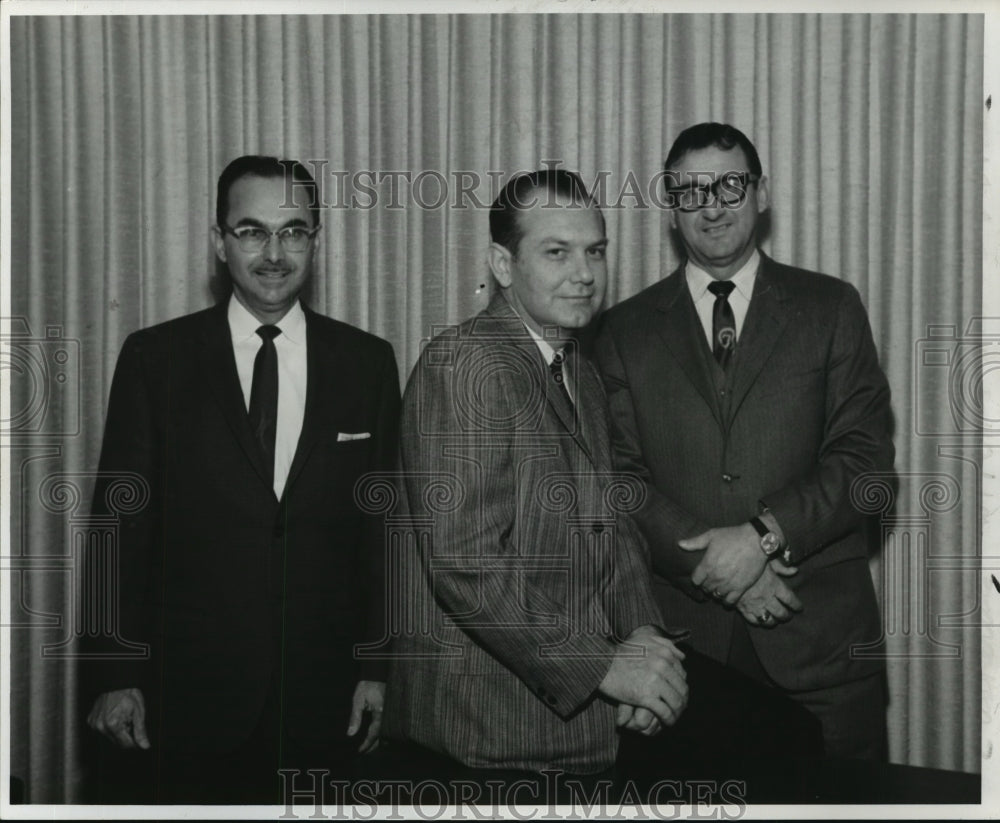 1967 Press Photo Operating Officers of Gulf-Mississippi Marine Corporation