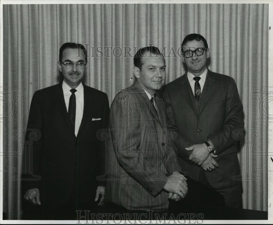1967 Press Photo Operating Officers of Gulf-Mississippi Marine Corporation