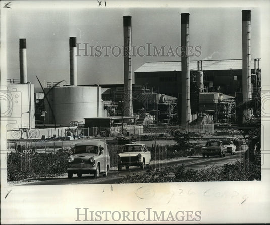1967 Press Photo Aruba's Water Supply from Desalination Plant- Historic Images